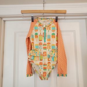 Matilda Jane Dancing Popsicle Swimsuit, size 6, multicolor